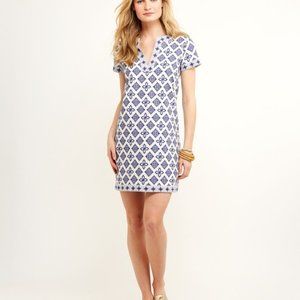 Vineyard Vines Whale Tail Tile Print Tunic Dress 0